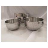 3- Farberware mixing bowls