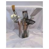 Lot of kitchen utensils