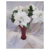White Poinsettas