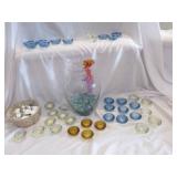 Lot of votives/holders
