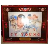 CY Young Framed Mirror