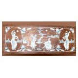 Dancing Ladies Wooden Picture