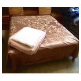 Queen Floral Coverlet set