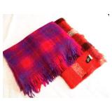 Set of 2 Mohair throws