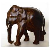 Small Wooden Elephant