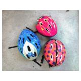 3 bike helmets