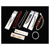 Lot of Necklace Extenders & one Bracelet