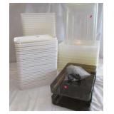 Lot Of Containers/lids