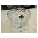 Royal Brierly (Ireland) cut crystal candy dish