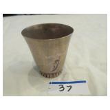 Wakely & Wheeler (London) silverplate beaker