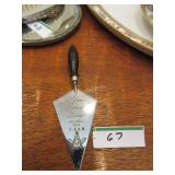 Masons Hollywood CA Silver Trowel Lodge trowel Masons Hollywood CA Silver Trowel Lodge trowel