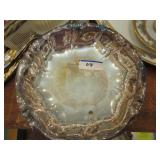 Silverplate footed candy dish West Germany Silverplate footed candy dish West Germany