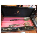 Royal Flame bronze salad fork and spoon from Royal Flame bronze salad fork and spoon from