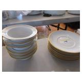 6 Limoges W. Guerin & Co ramekins w/ under 6 Limoges W. Guerin & Co ramekins w/ under