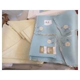 2 sets card table cloths and napkins (NIB)