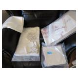 Embroidered and other vintage linens Embroidered and other vintage linens