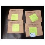 4 packets vintage French hankies (NIB)--as 4 packets vintage French hankies (NIB)--as