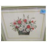 Print of The White House Flower Arrangement by Print of The White House Flower Arrangement by
