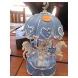 Ltd Ed carousel music box My Daughter I Love You