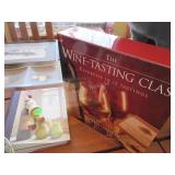 The Wine Tasting Class, wine log, Mud Pie stopper The Wine Tasting Class, wine log, Mud Pie stopper