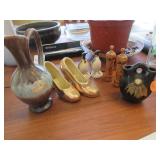 2 Russian perfume bottles in wooden box (NIB),