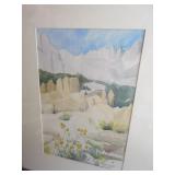 Bev Bingham Whitney Crest watercolor Bev Bingham Whitney Crest watercolor