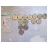 1969 - 1979 Kennedy half dollars 1969 - 1979 Kennedy half dollars