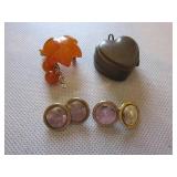 Brass pendant rouge compact, pr Wolcott cufflinks Brass pendant rouge compact, pr Wolcott cufflinks