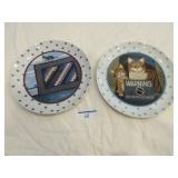 2 Lowell Herrero Vandor China collector plates