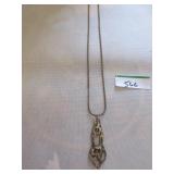Cast metal Jack in the Pulpit pendant on chain Cast metal Jack in the Pulpit pendant on chain
