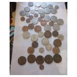 Vintage British coins: 1887 3 Pence silver coin Vintage British coins: 1887 3 Pence silver coin