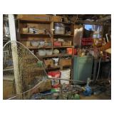 Contents Shelf to green cupboard: fish net,