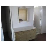 Vintage dresser with mirror