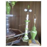 3 Vintage table lamps (left)