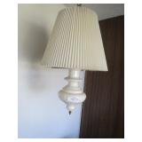 Vintage swag lamp