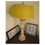 2 vintage table lamps
