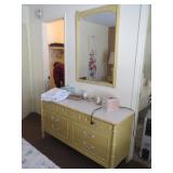 Vintage dresser and mirror
