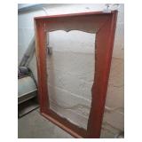 Vintage vinyl wrapped picture frame