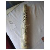 19th C. signed Japanese carved bone handle and