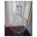Baccarat crystal cMichaelangelo ongac decanter