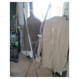 Folding clothes rack