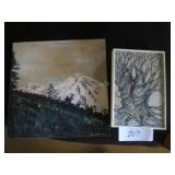 Susan Liebman ltd ed Mt. Rose 1/50 print on