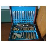 Mid-Century Gero Zilmeta (Holland) flatware for 12