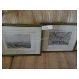 2 engravings: Hartlepool; Exhibit at the Royal