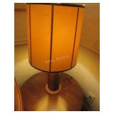 Stamped copper lamp made in Egypt