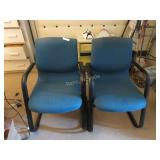 2 office chairs