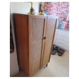 Mid-Century dresser w/ cane front doors