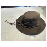 Jacaru Australian leather hat