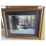 Cowboy Artists of America Print Cowboys in Snow