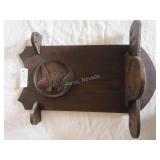 Arts & Crafts Churchwardens pipe rack (early 20thC